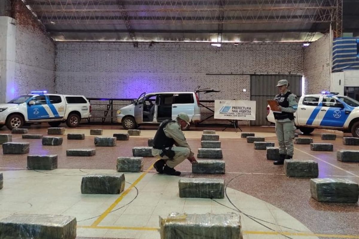 Fueron dos operativos en los que se secuestró esa cantidad de marihuana.