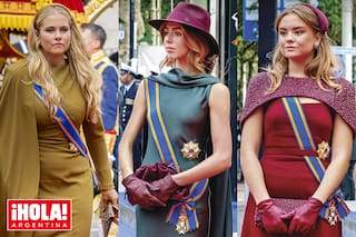 Las hijas de Máxima volvieron a brillar en una jornada muy especial