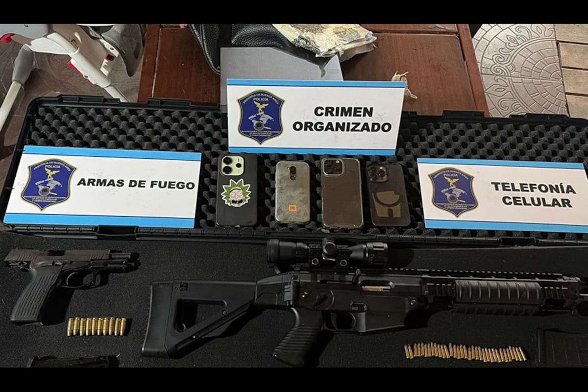 Fueron secuestradas armas y municiones