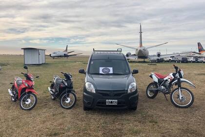 Fueron secuestras motos utilizadas por sicarios narcos en Rosario