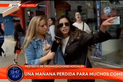 Fuerte cruce al aire de TN entre Paula Bernini y una militante kirchnerista