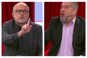 Fuerte cruce entre Daniel Arcucci y Marcelo Gallardo