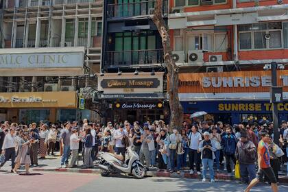 Fuerte terremoto de magnitud 7,7 sacude Bangkok