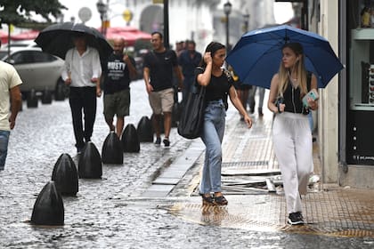 Fuertes lluvias en Buenos Aires
