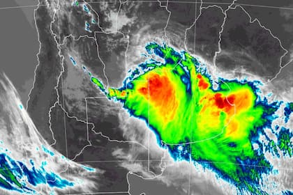 Fuertes tormentas sobre Buenos Aires y otras trece provincias para este jueves