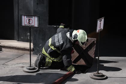 Fuga de gas en Juan B. Justo y Paraguay