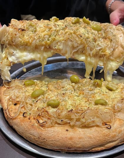 Fugazzetta rellena, un éxito de Parecchio