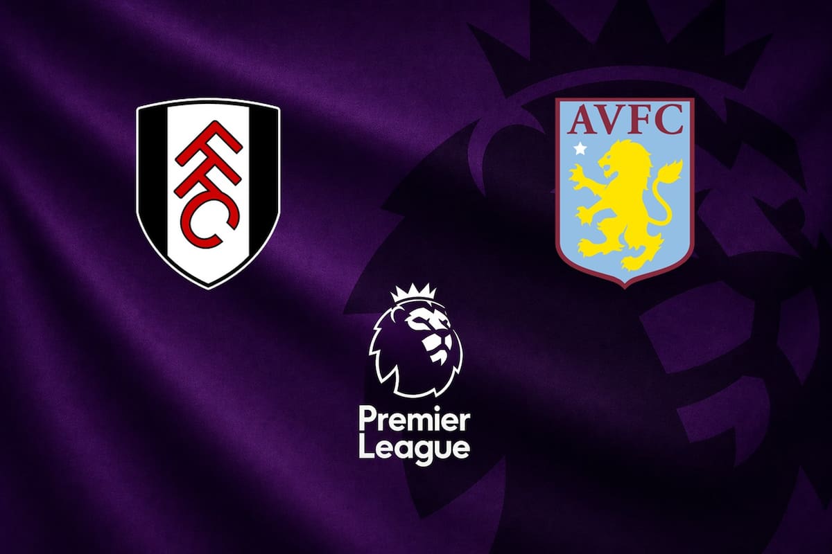 Fulham y Aston Villa disputaron uno de los encuentros de la jornada del fútbol inglés