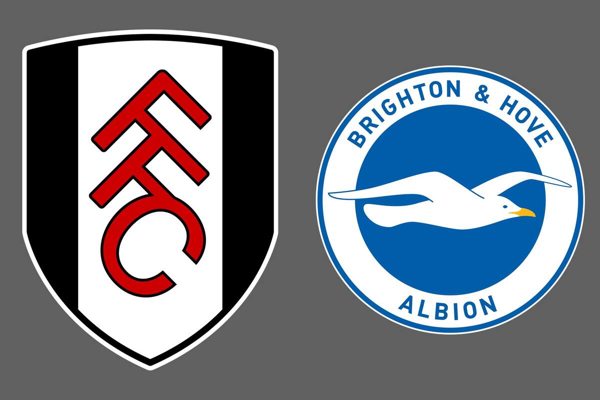 Fulham y Brighton and Hove Albion disputaron uno de los encuentros de la jornada del fútbol inglés