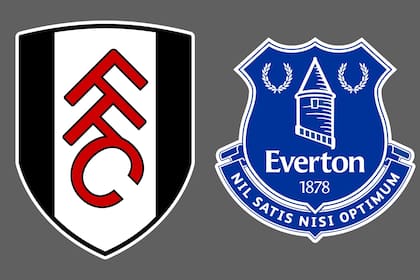Fulham y Everton disputaron uno de los encuentros de la jornada del fútbol inglés