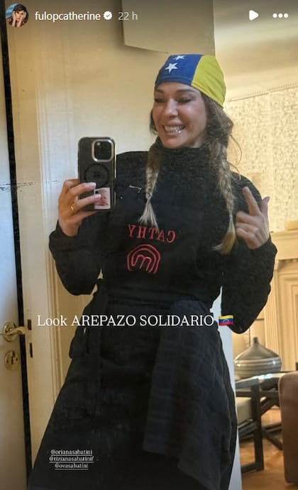 Fulop, junto a otros influencers, participaron de un evento solidario para ayudar a las víctimas del terremoto en Venezuela