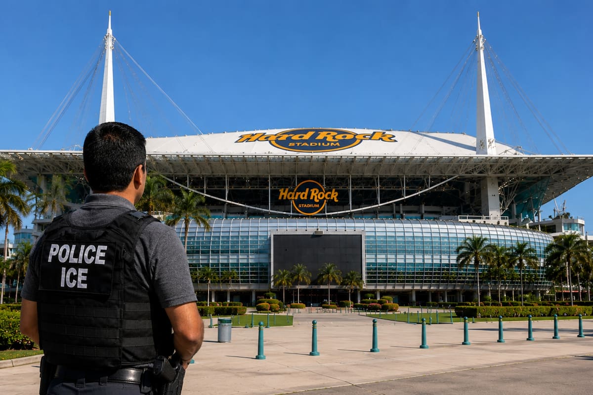Oficial: Todos os jogos da Copa do Mundo serão disputados em Miami e poderão implantar o ICE para segurança