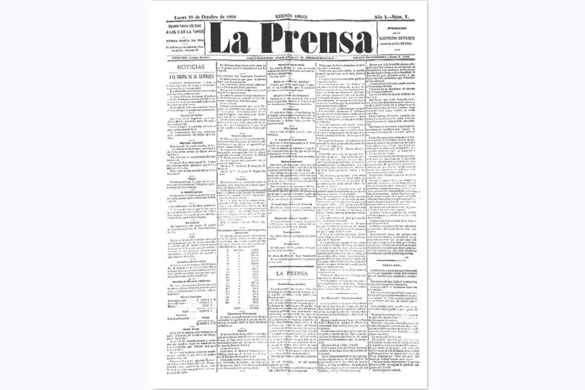 Fundado en 1869 por José C. Paz, estanciero y político argentino que integró la Generación del Ochenta, La Prensa llegó a compartir con LA NACION una lista de los veinte mejores diarios del mundo. Todo se derrumbó en 1951 cuando, después de intervenirlo, el gobierno de Juan Perón lo confiscó