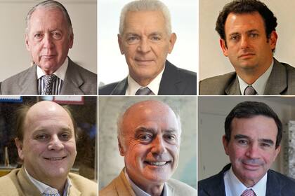 Funes De Rioja, Eduardo Costantini, José Urtubey, Martín Cabrales , Ignacio Noel y Madanes Quintanilla