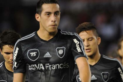 Funes Mori, el que más jugó, con Martínez y Driussi de fondo