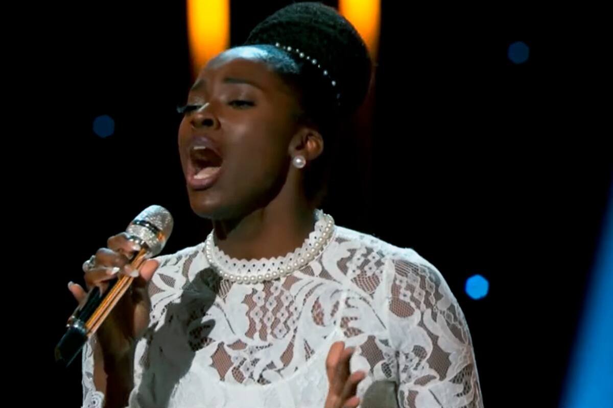 Funke Lagoke se descompensó mientras Lionel Ritchie le hacía una devolución de su performance junto a su compañera de dúos, Ronda Felton.