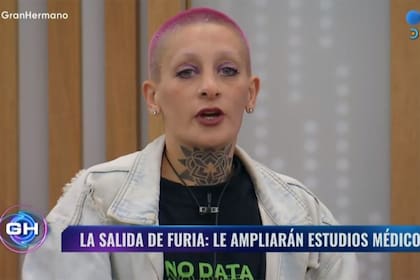 Furia debió salir por estudios médicos Captura: Telefe