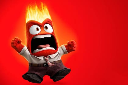 Furia, el personaje de la película Intensamente