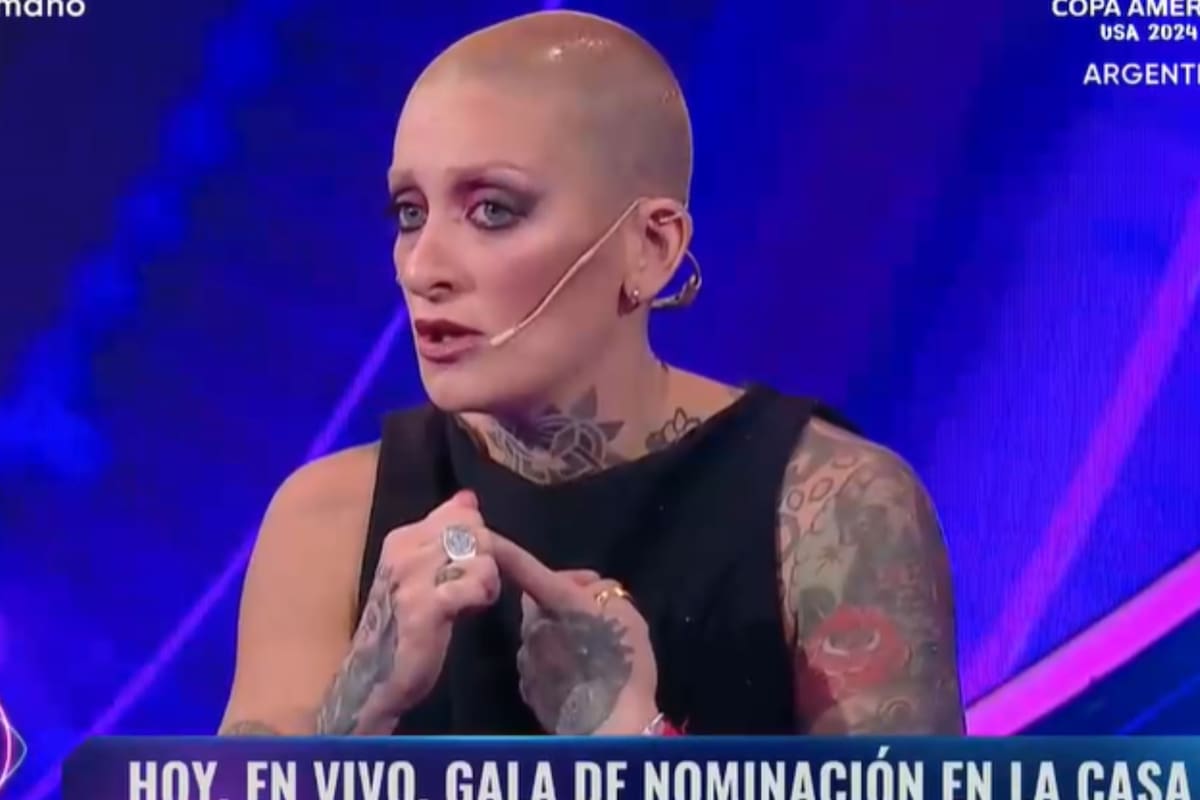 Furia salió de la casa de Gran Hermano y no se calló nada (Foto: captura TV)