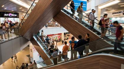 Furor por las compras en los centros comerciales del Chile
