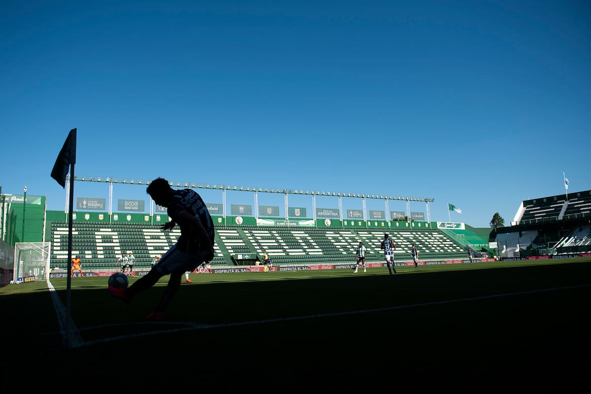 Fútbol sin hinchas. Banfield