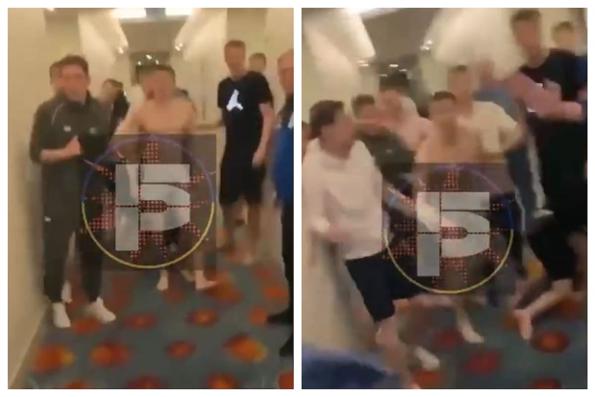 Futbolistas rusos y ucranianos se pelearon en un hotel en Turquía.