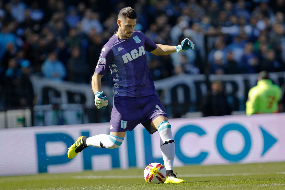 Gabriel Arias , arquero de Racing Club.