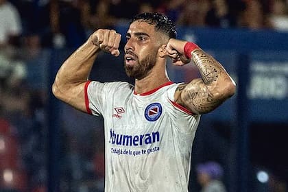 Gabriel Avalos, el 9 de Argentinos que fue elegido por Carlos Tevez para llegar como refuerzo a Independiente