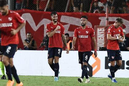 Gabriel Ávalos viene de anotar su primer gol en Independiente, que visitará a Riestra por la Copa de la Liga Profesional.