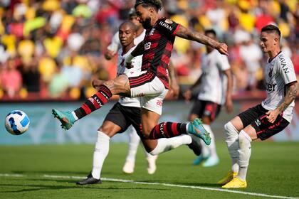 Gabriel Barbosa, Flamengo, una de las estrellas de la nueva Liga brasileña con modelo Premier League