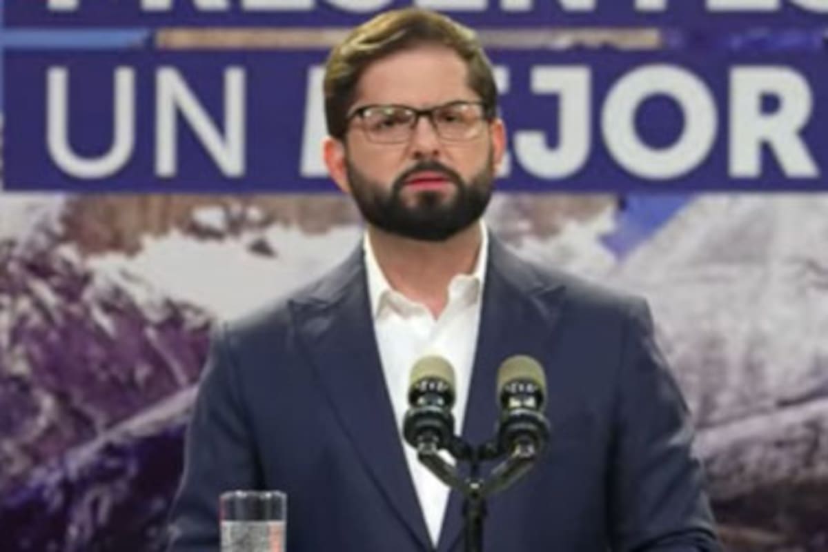 Gabriel Boric tras el segundo plebiscito constitucional en Chile