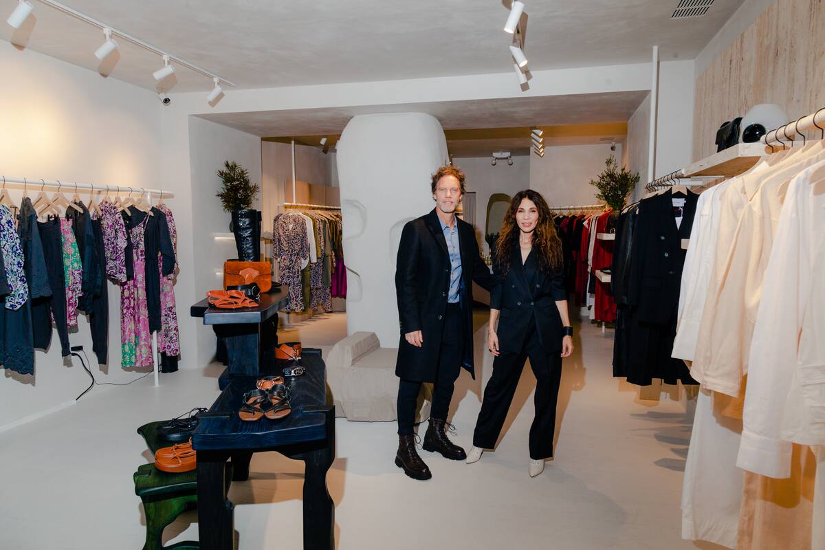 Gabriel Brener y María Cherñajovsky son pareja y socios en la marca María Cher