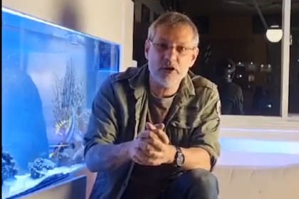 Gabriel Cartañá vivió un extraño episodio mientras grababa un video en su casa