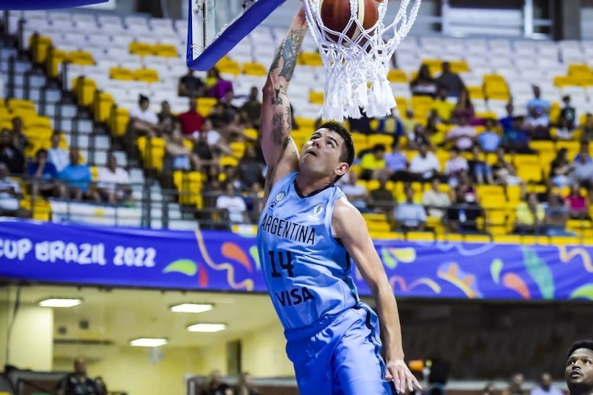 Gabriel Deck es uno de los jugadores más determinantes de la Argentina en lo que va del torneo