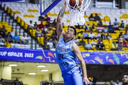 Gabriel Deck es uno de los jugadores más determinantes de la Argentina en lo que va del torneo