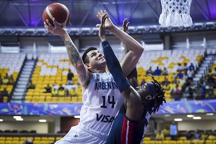 Gabriel Deck marcó 30 puntos en el triunfo ante Estados Unidos por la AmeriCup 2022