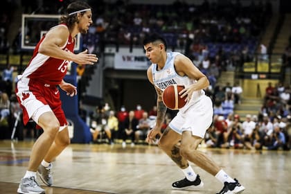 Gabriel Deck regresó a la selección argentina para la presente ventana y tuvo acción en el partido ante Canadá