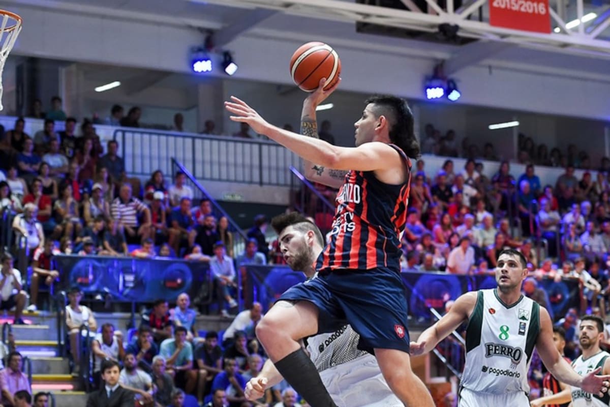 Gabriel Deck: toda la potencia del alero de San Lorenzo