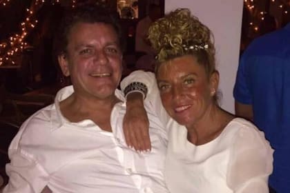 Gabriel Esteban Izzo y su esposa, Silvana Petinari, que resultó gravemente herida en el mortal robo