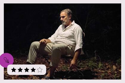 Gabriel Fernández, protagonista y uno de los autores de Galego, en el Teatro del Pueblo