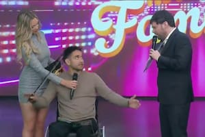 Gabriel Figueroa, conocido como Gabilo, se presentó en Buenas Noches Familia (eltrece) (Foto: Captura el trece)
