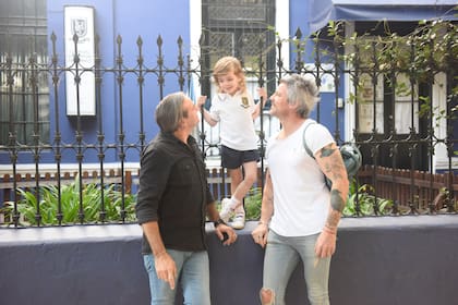 Gabriel, Gauthier y Diego, una de las muchas familias diversas que se formó en la última década