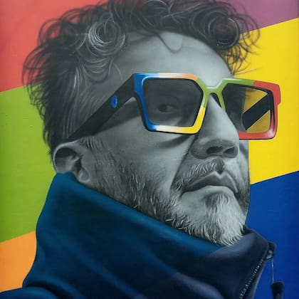 Gabriel Griffa retrató a Fito Páez en las calles de Rosario
