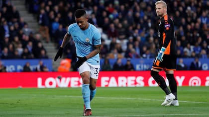 Gabriel Jesús abrió la cuenta para el triunfo del City