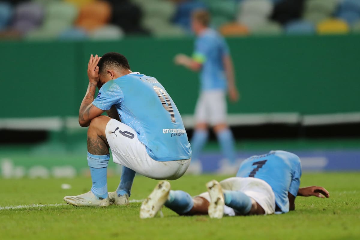 Gabriel Jesús y Sterling no lo pueden creer; tras las oportunidades que se perdieron, Lyon dejó afuera a Manchester City