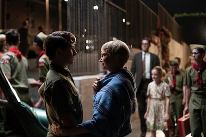Gabriel Labelle y Michelle Williams en Los Fabelman