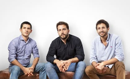 Gabriel Marin, Santi Bibiloni y José Gettas, confundadores de COR lograron levantar US$6 millones.