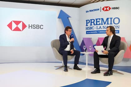 Gabriel Martino (HSBC), en diálogo con José Del Rio (LA NACION)