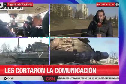 Gabriel Michi contó qué ocurrió en Ucrania con el equipo de C5N
