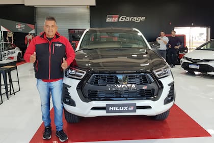 Gabriel Raies trabaja para Toyota Argentina como asesor sobre los vehículos deportivos